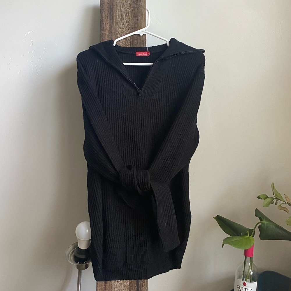 Men’s zipper neck sweater